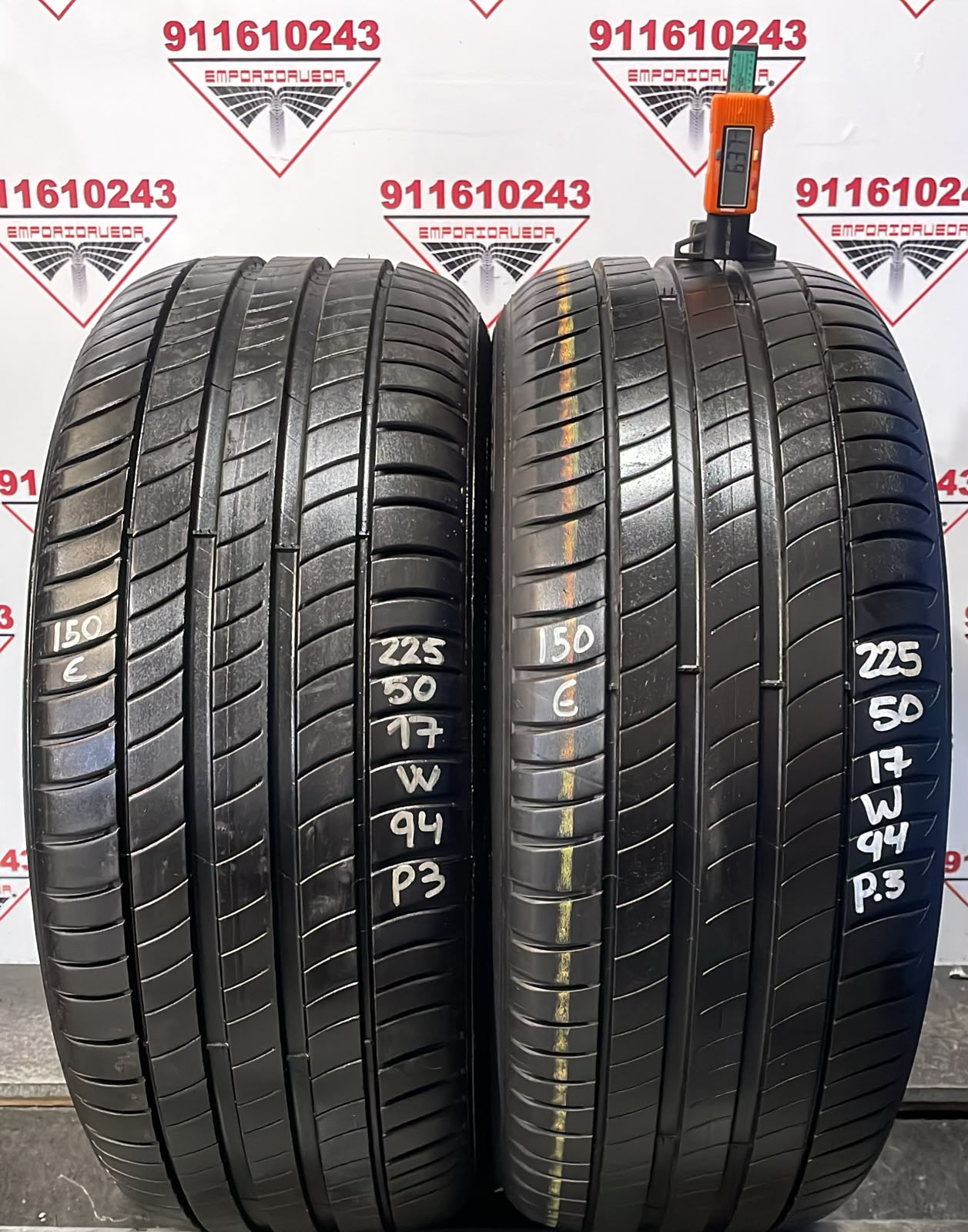 MICHELIN PRIMACY 3 USADO  225/50 R17 94 W